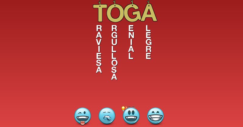Emoticones para toga - Emoticones para tu nombre