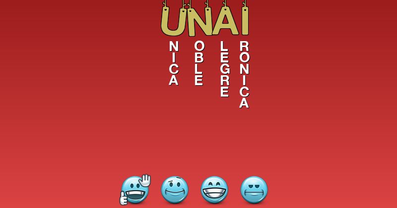 Emoticones para unai - Emoticones para tu nombre