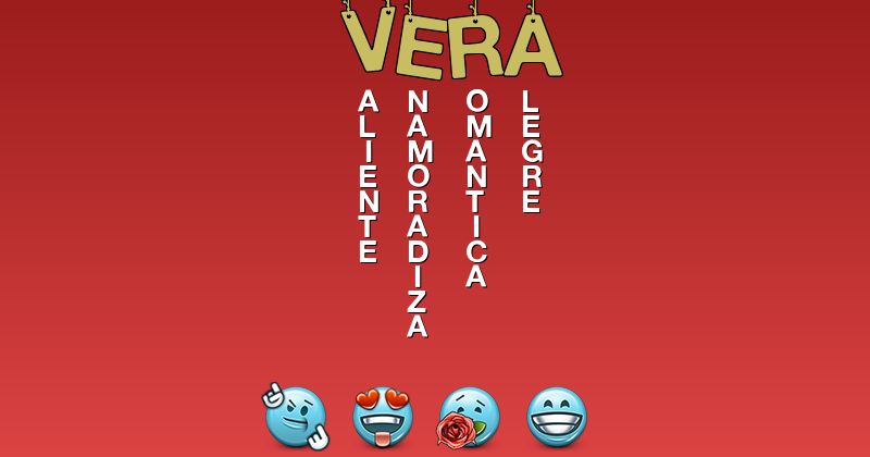 Emoticones para vera - Emoticones para tu nombre