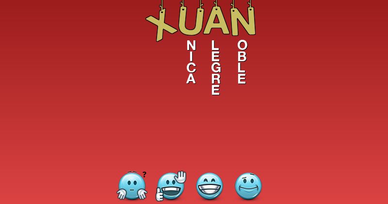 Emoticones para xuan - Emoticones para tu nombre