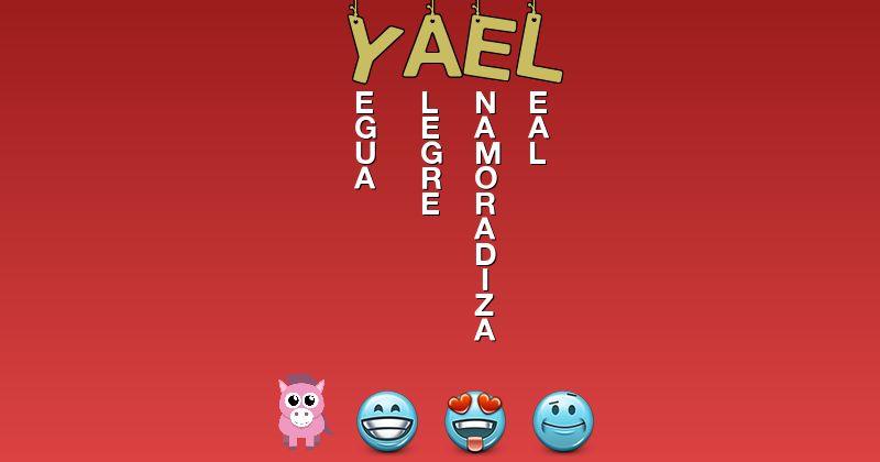 Emoticones para yael - Emoticones para tu nombre