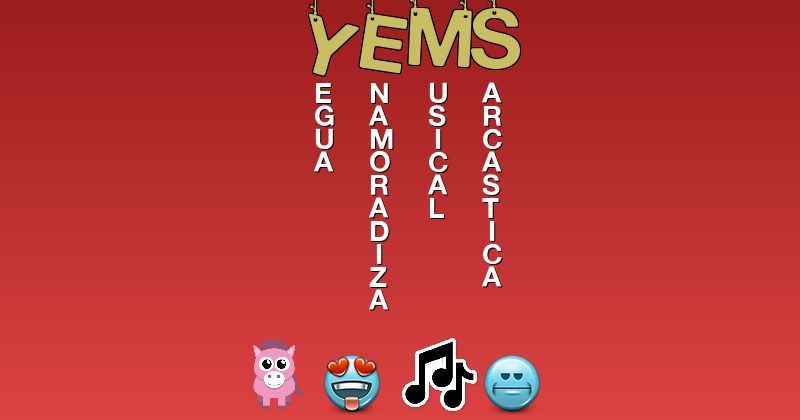 Emoticones para yems - Emoticones para tu nombre