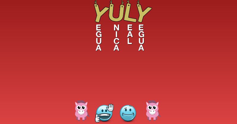 Emoticones para yuly - Emoticones para tu nombre