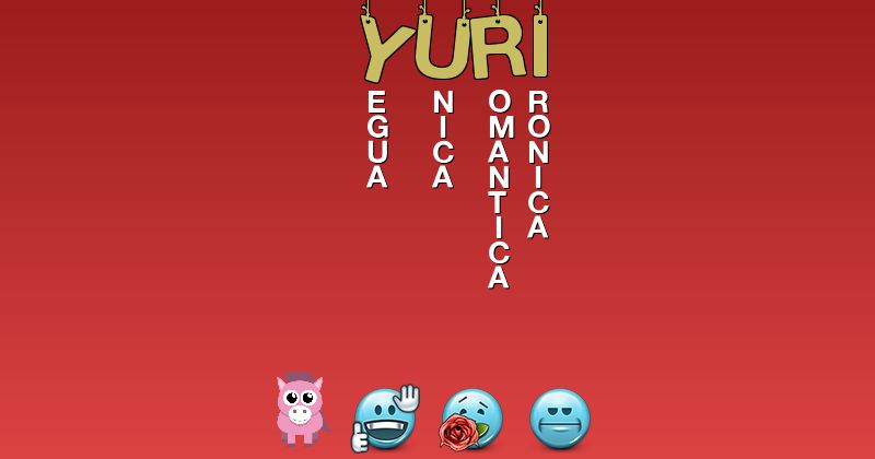 Emoticones para yuri - Emoticones para tu nombre