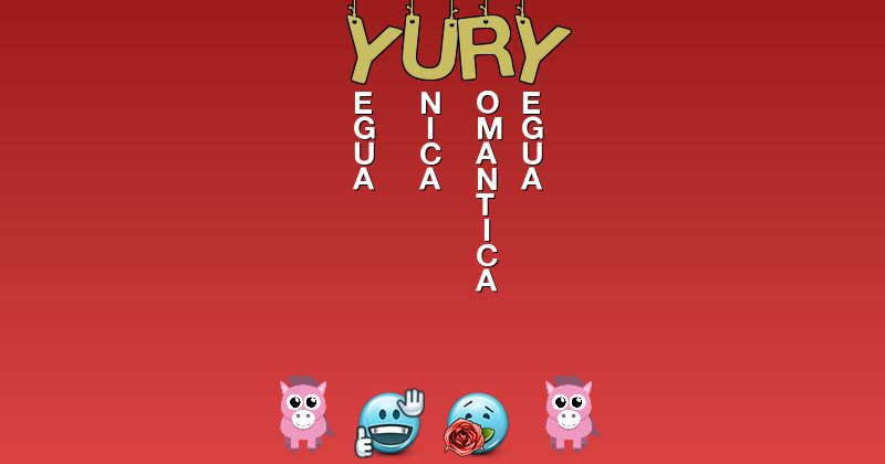 Emoticones para yury - Emoticones para tu nombre