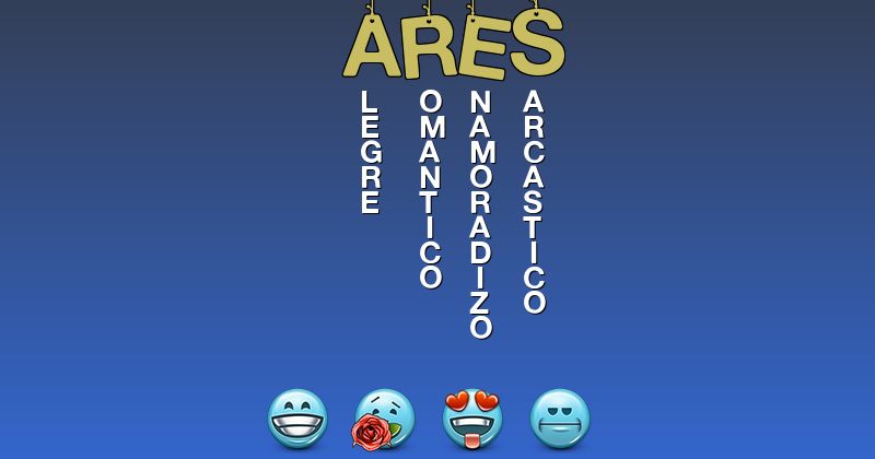 Emoticones para ares - Emoticones para tu nombre