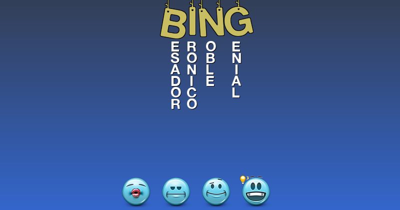 Emoticones para bing - Emoticones para tu nombre