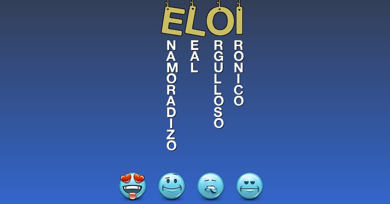 Emoticones para eloi - Emoticones para tu nombre