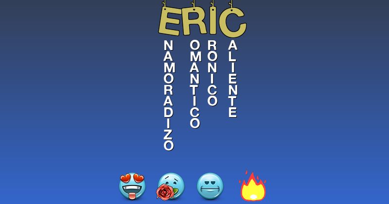 Emoticones para eric - Emoticones para tu nombre