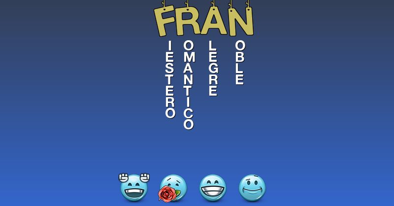 Emoticones para fran - Emoticones para tu nombre