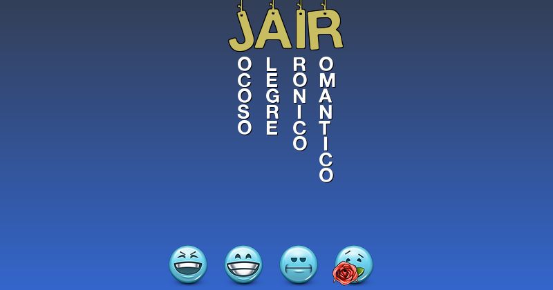 Emoticones para jair - Emoticones para tu nombre
