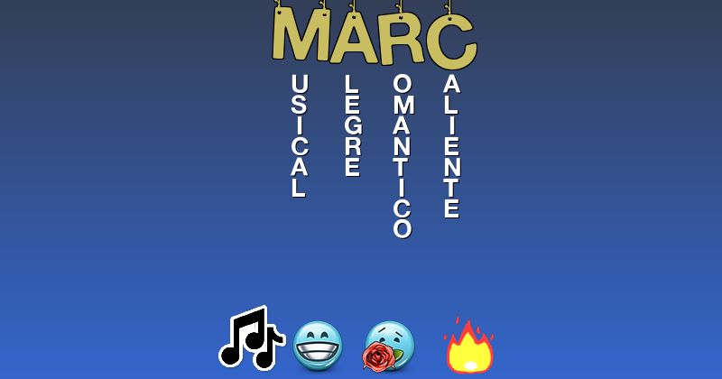 Emoticones para marc - Emoticones para tu nombre