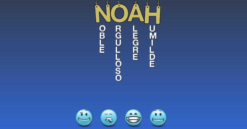 Emoticones para noah - Emoticones para tu nombre