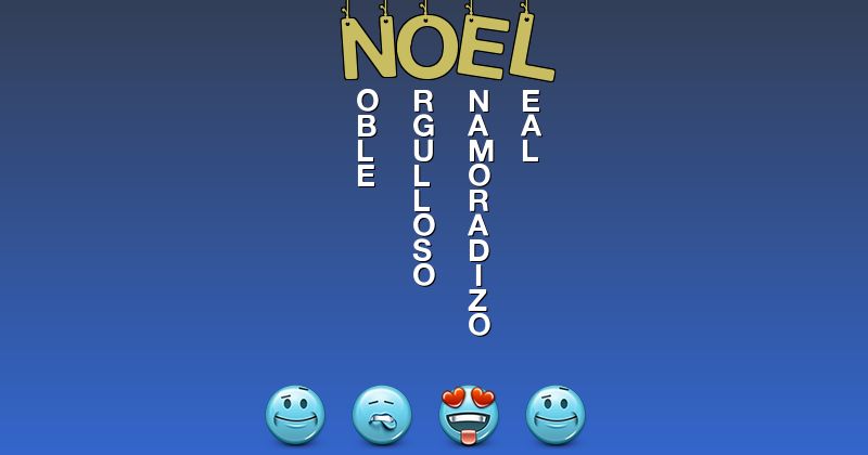 Emoticones para noel - Emoticones para tu nombre