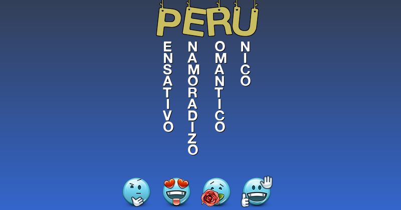 Emoticones para peru - Emoticones para tu nombre