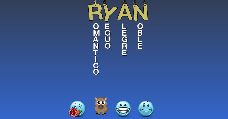 Emoticones para ryan - Emoticones para tu nombre