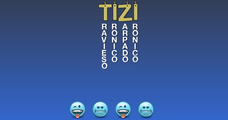 Emoticones para tizi - Emoticones para tu nombre