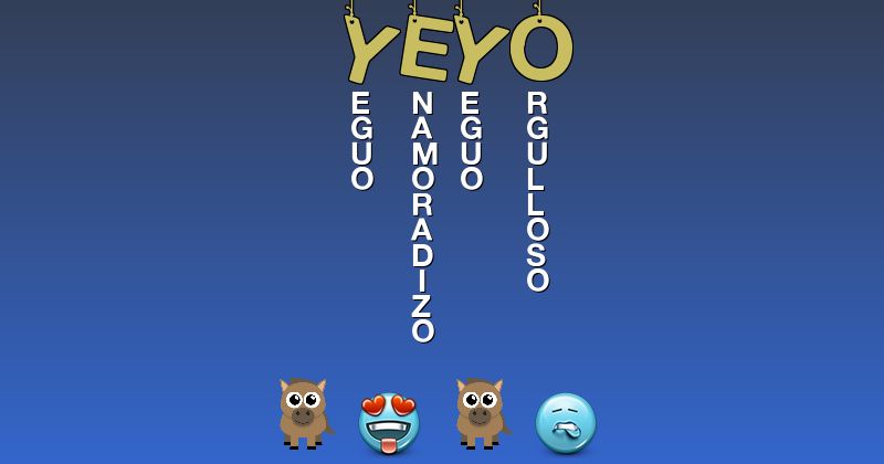 Emoticones para yeyo - Emoticones para tu nombre