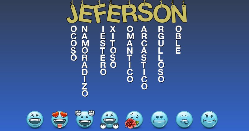 Emoticones para jeferson - Emoticones para tu nombre