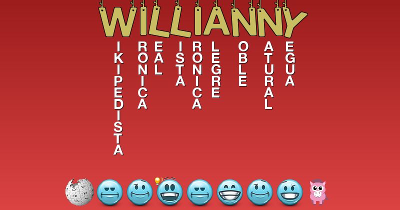 Emoticones para willianny - Emoticones para tu nombre