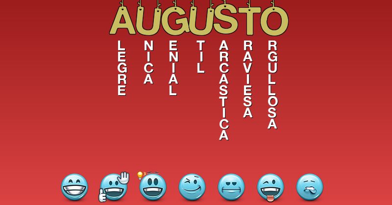 Emoticones para augusto - Emoticones para tu nombre