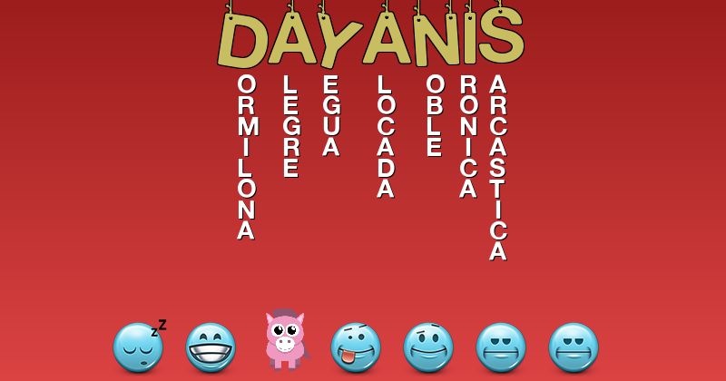 Emoticones para dayanis - Emoticones para tu nombre