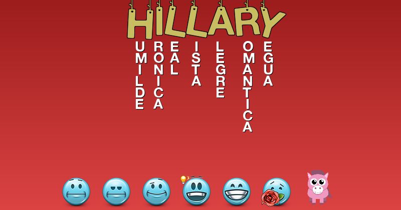 Emoticones para hillary - Emoticones para tu nombre