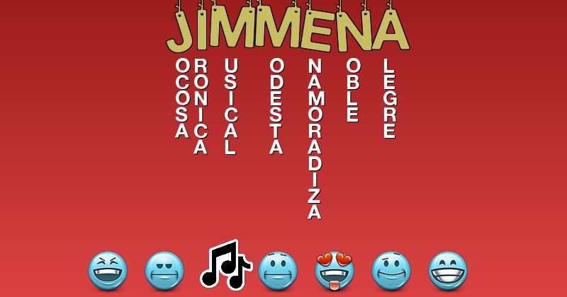 Emoticones para jimmena - Emoticones para tu nombre