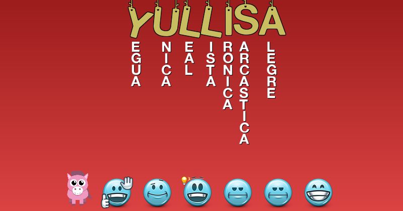 Emoticones para yullisa - Emoticones para tu nombre