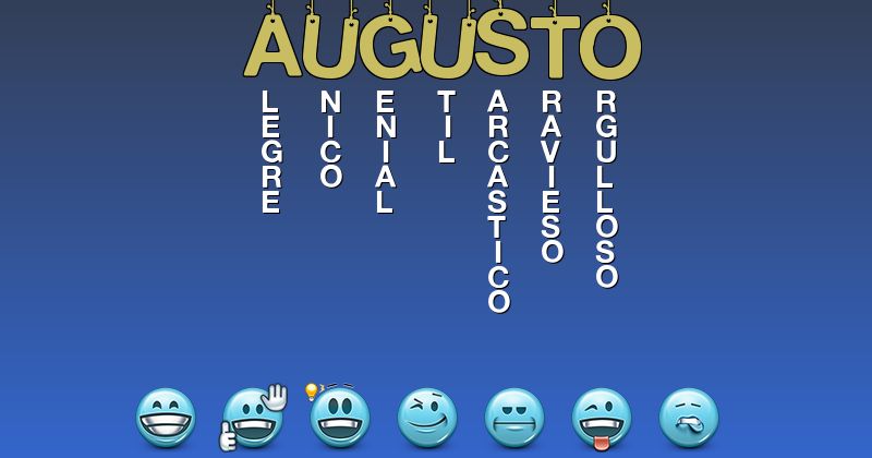 Emoticones para augusto - Emoticones para tu nombre