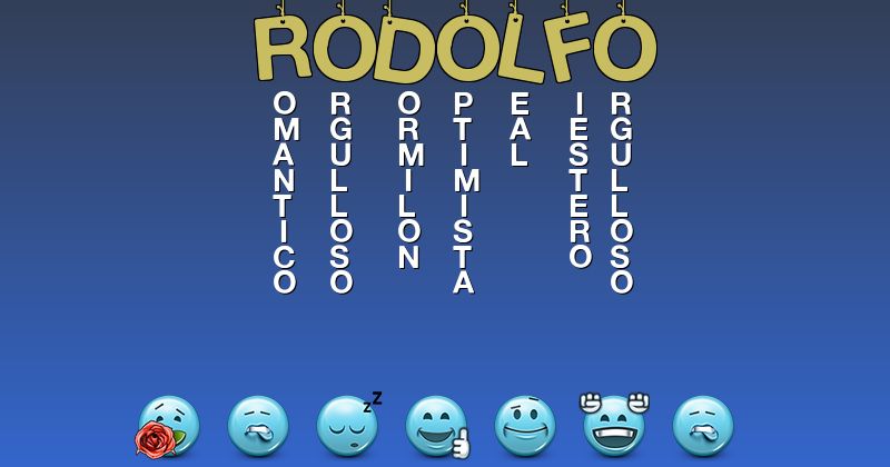 Emoticones para rodolfo - Emoticones para tu nombre