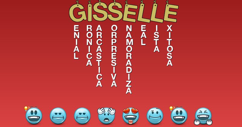 Emoticones para gisselle - Emoticones para tu nombre