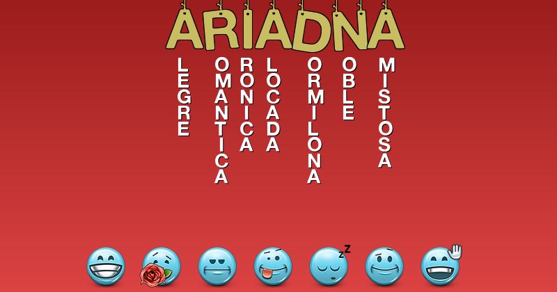Emoticones para ariadna - Emoticones para tu nombre