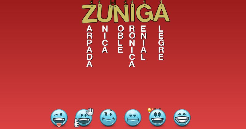 Emoticones para zúñiga - Emoticones para tu nombre