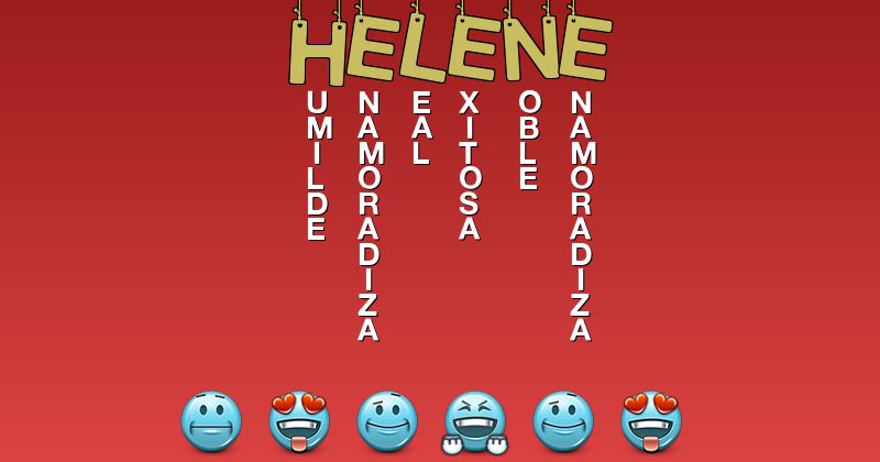 Emoticones para helene - Emoticones para tu nombre