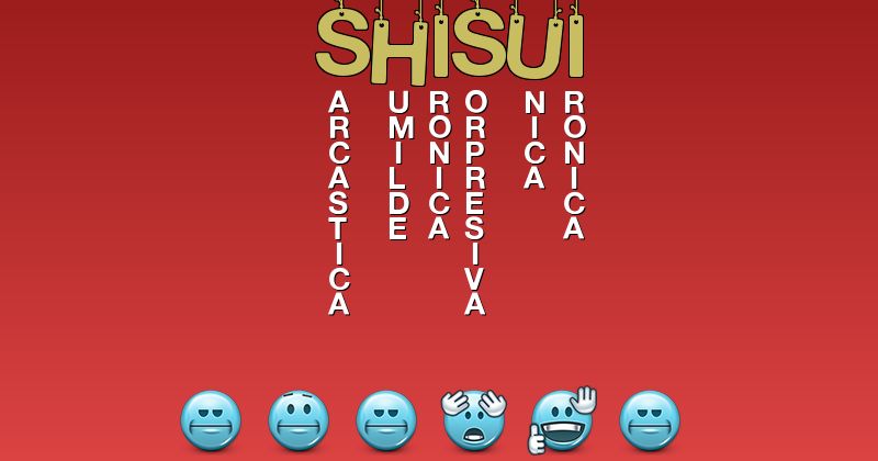 Emoticones para shisui - Emoticones para tu nombre