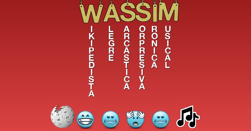 Emoticones para wassim - Emoticones para tu nombre