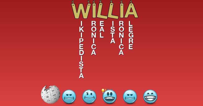 Emoticones para willia - Emoticones para tu nombre