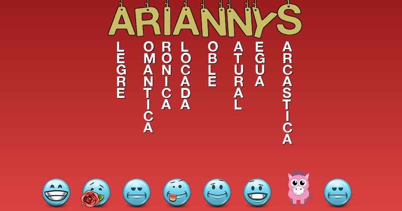 Emoticones para ariannys - Emoticones para tu nombre