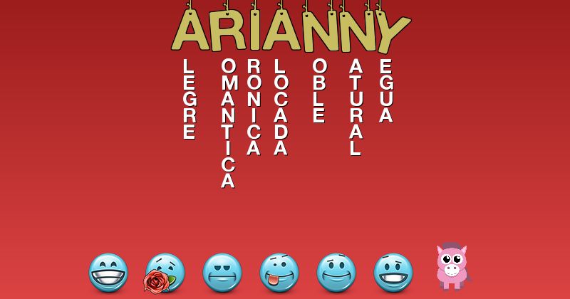 Emoticones para arianny - Emoticones para tu nombre