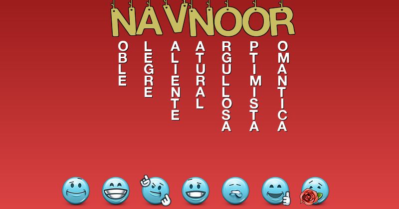 Emoticones para navnoor - Emoticones para tu nombre