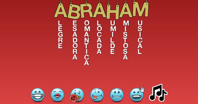 Emoticones para abraham - Emoticones para tu nombre