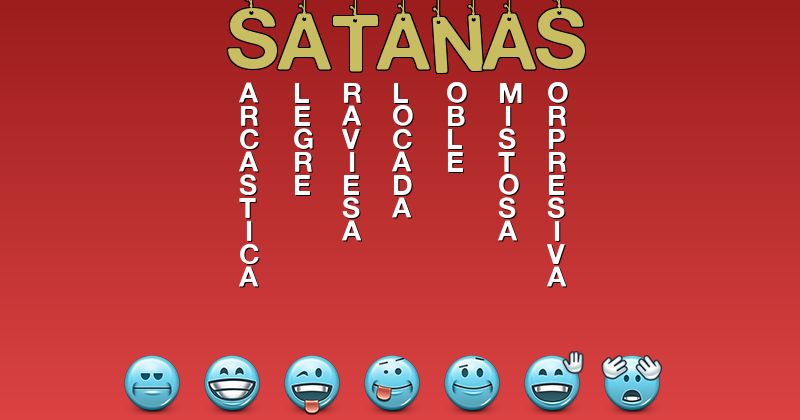 Emoticones para satanas - Emoticones para tu nombre