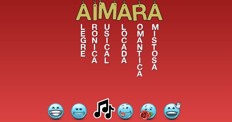 Emoticones para aimara - Emoticones para tu nombre