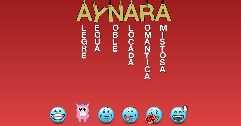 Emoticones para aynara - Emoticones para tu nombre