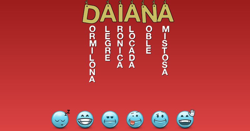 Emoticones para daiana - Emoticones para tu nombre