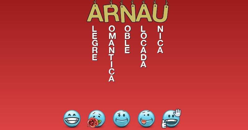 Emoticones para arnau - Emoticones para tu nombre