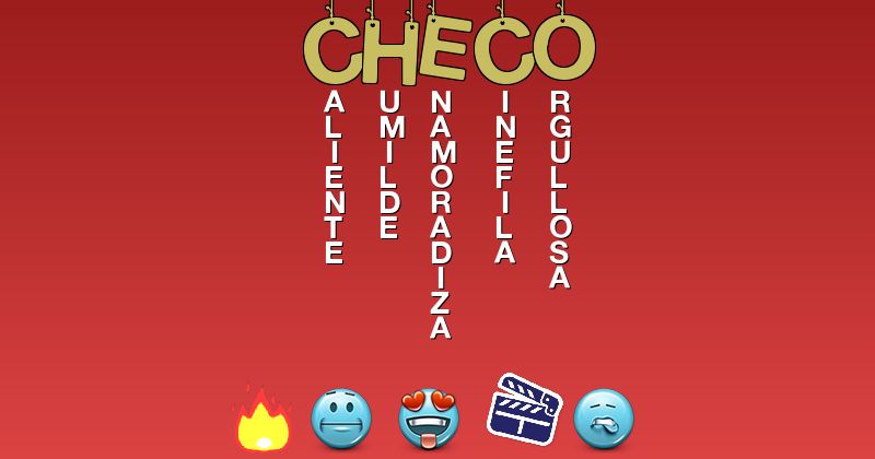 Emoticones para checo - Emoticones para tu nombre