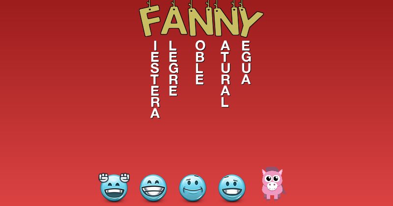 Emoticones para fanny - Emoticones para tu nombre