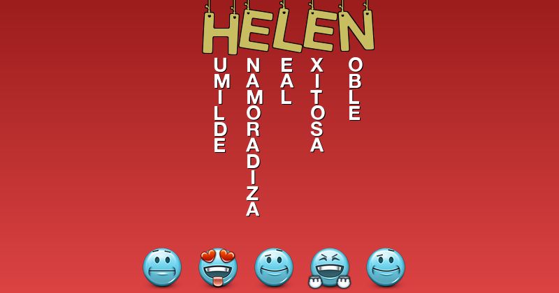 Emoticones para helen - Emoticones para tu nombre